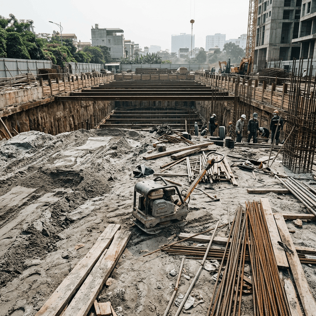 Cát san lấp mặt bằng: Làm sao tối ưu chi phí mà vẫn đạt chuẩn K95 K98?